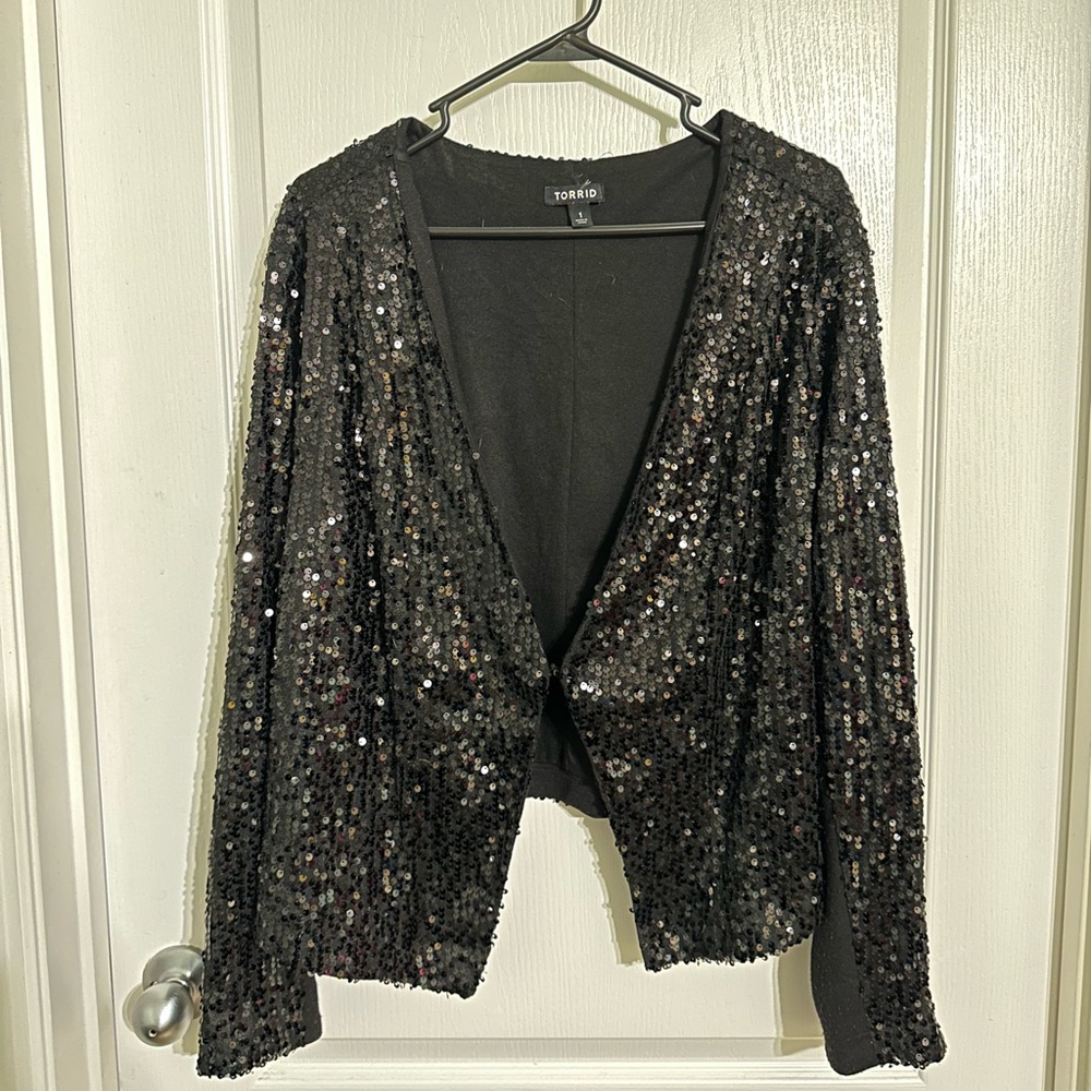 Sequin jacket